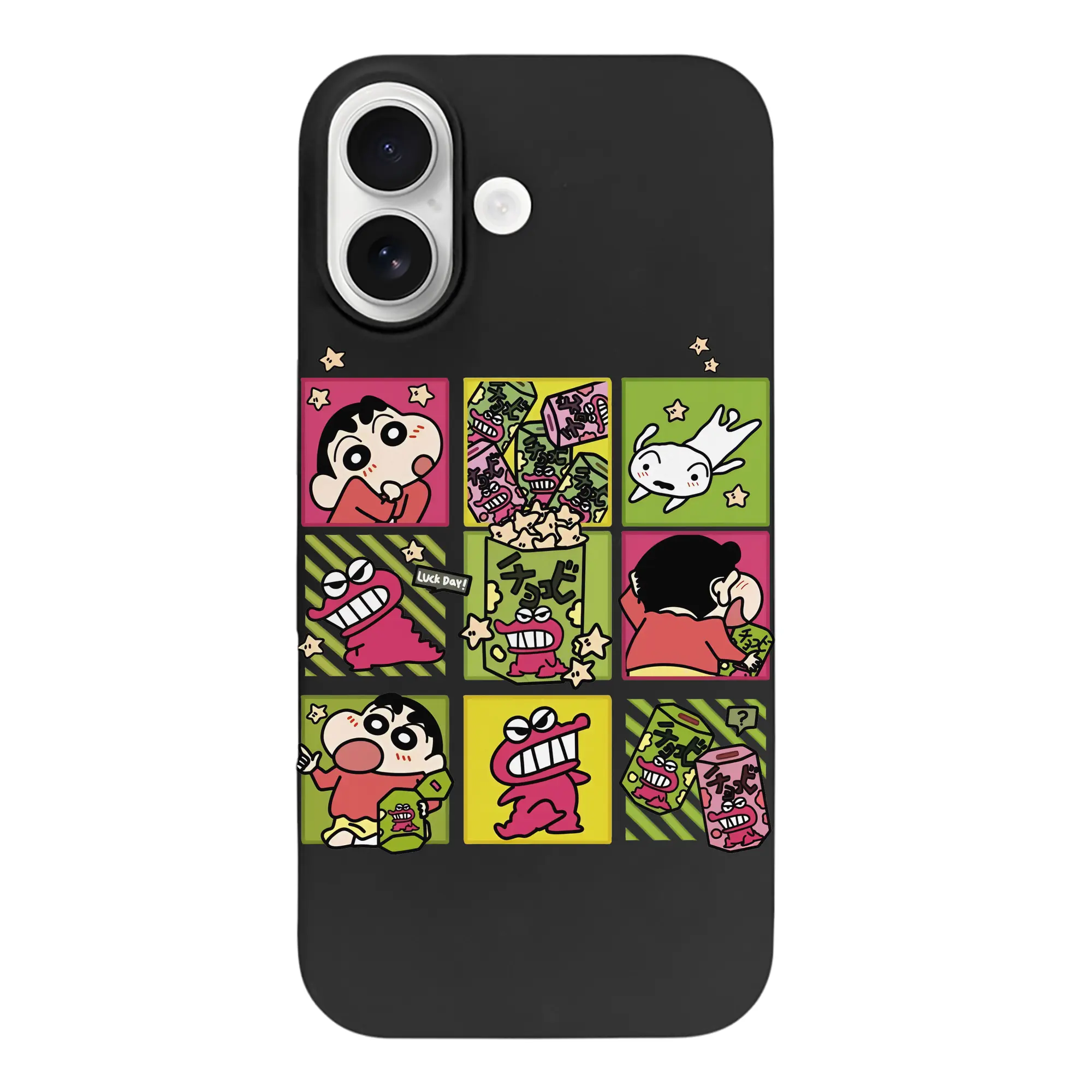 クレヨンしんちゃん グッズ 野原 しんのすけ - iPhone 17 シリーズ シリコンケース 薄型 耐衝撃 指紋防止 ソフトタッチカバー 精密フィット 傷防止 保護ケース iPhone 17/17 Air/17 Pro/17 Pro Max 対応